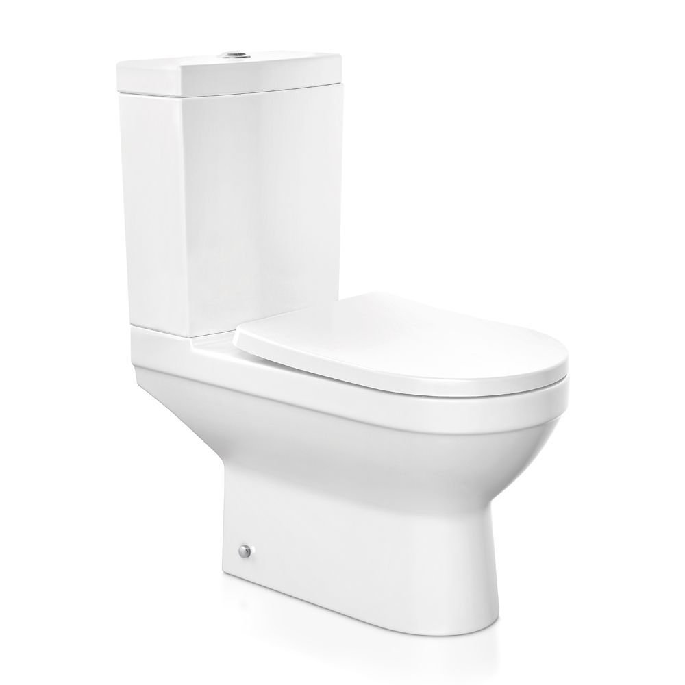 B＋com4XLite Vaso Sanitário com Caixa Acoplada Docol Next 1668466 Branco Esmaltado