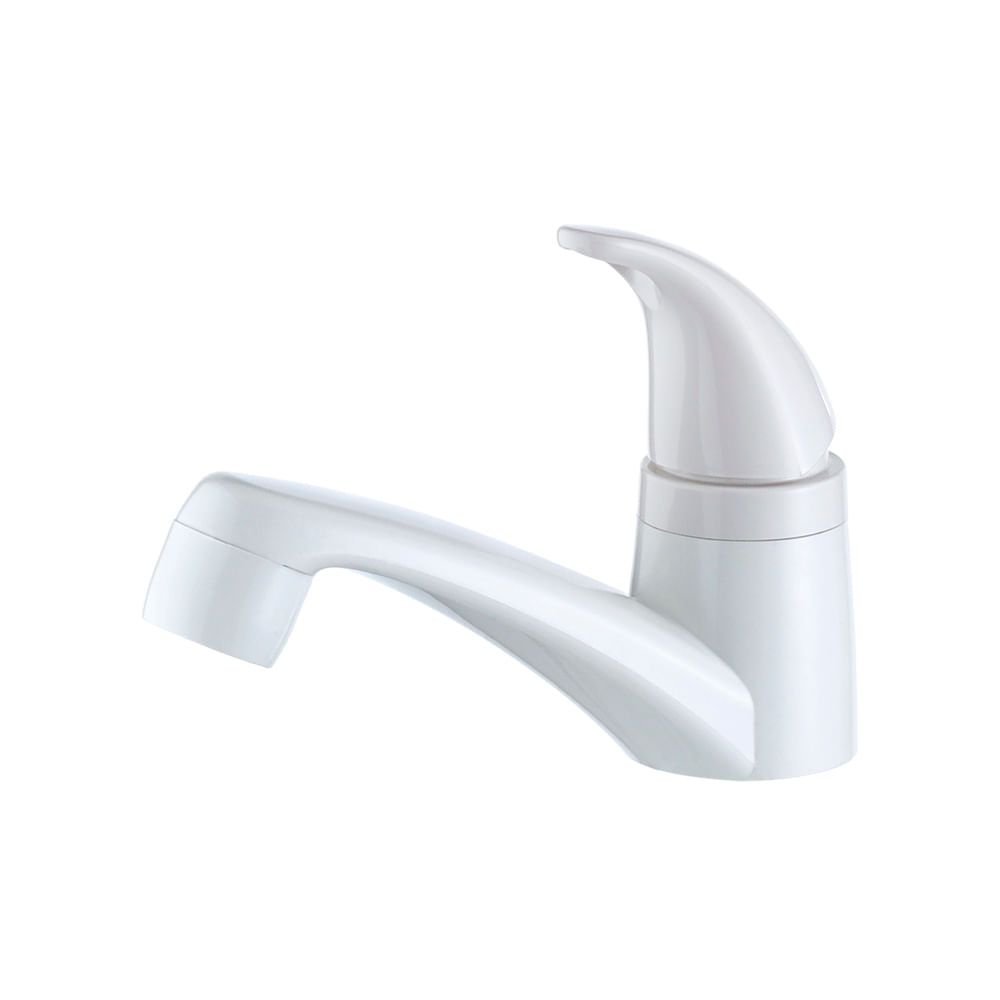 Torneira Plástica Lorenzetti Pratti 1194 F56 de Bancada com Bica Baixa