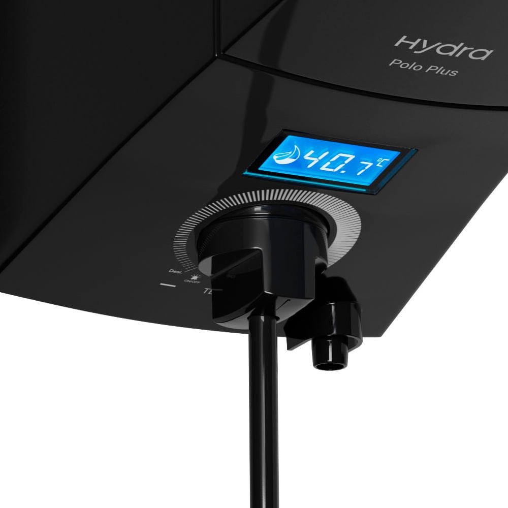 Chuveiro Hydra Polo Plus Digital Preto