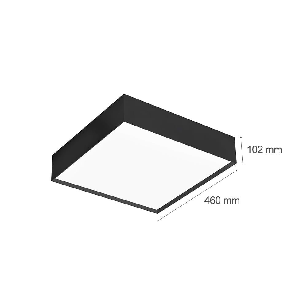 Plafon Newline Sobrepor II IN40082 E27 Bivolt
