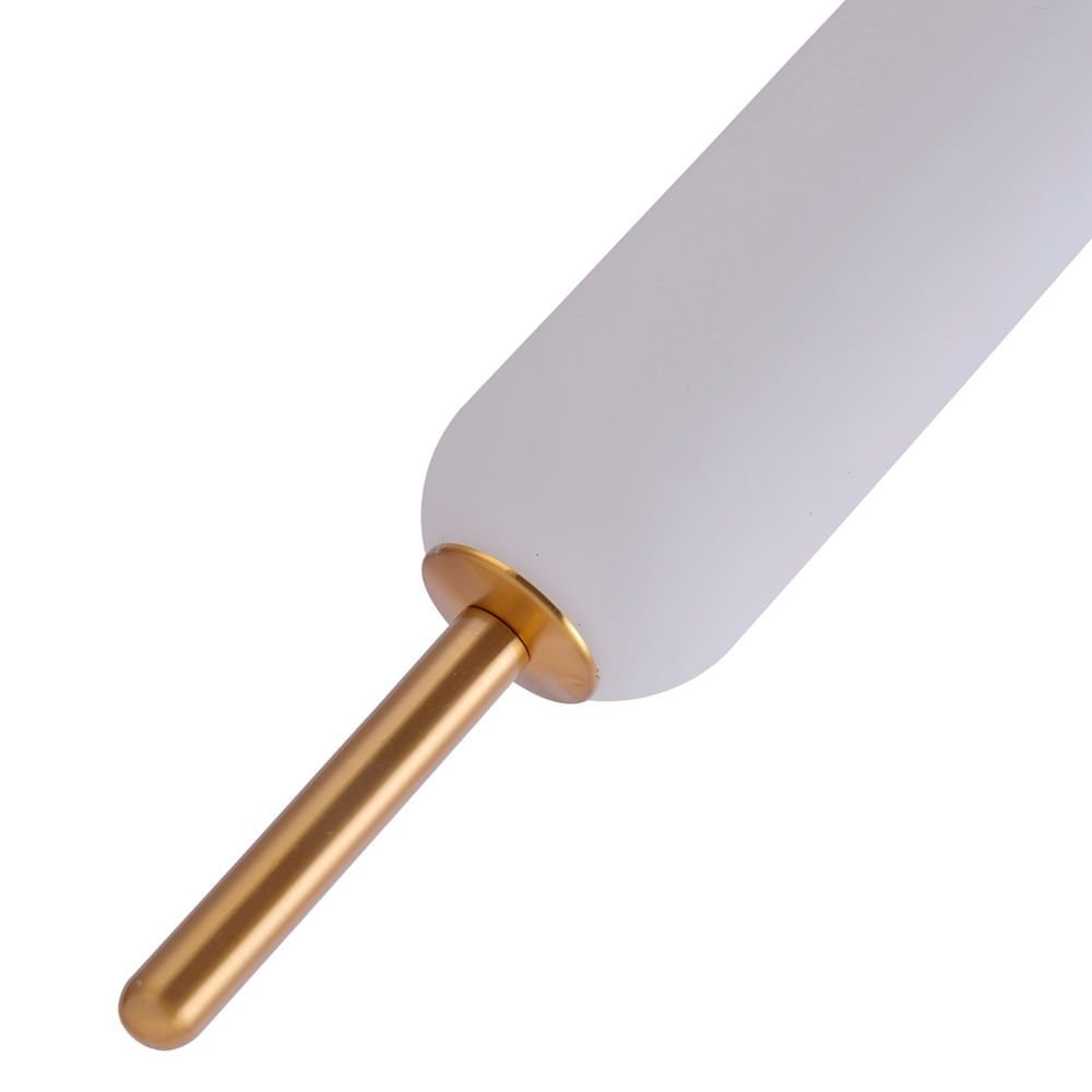 Lustre Pendente Nordecor Zefi Uno 2301 Dourado Led Bivolt