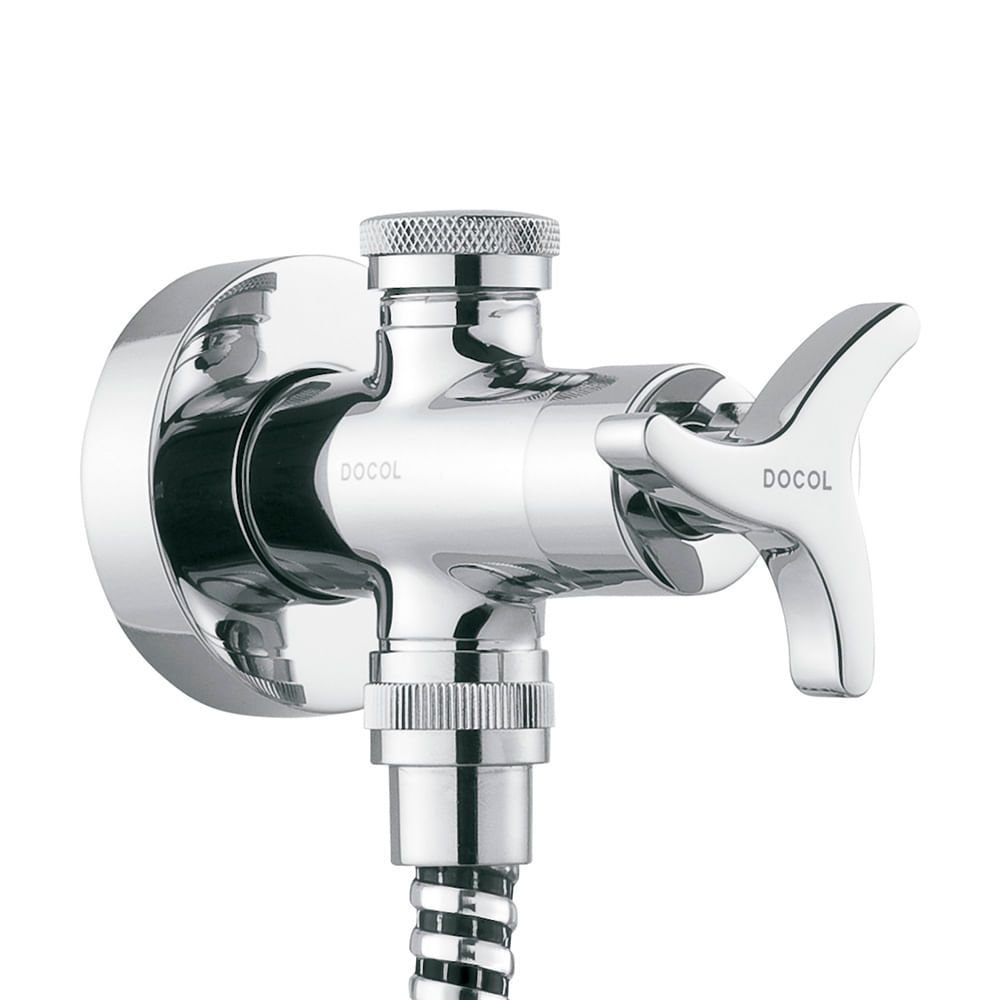 G.trujillo 3 グラプトペタルム トルジロイ Ducha Higiênica Docol Trio 502506 com Registro e Derivação Branca