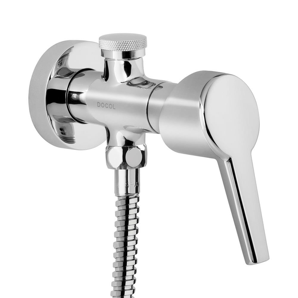Ducha Higiênica Docol Nexus 718906 com Registro e Derivação Cromada