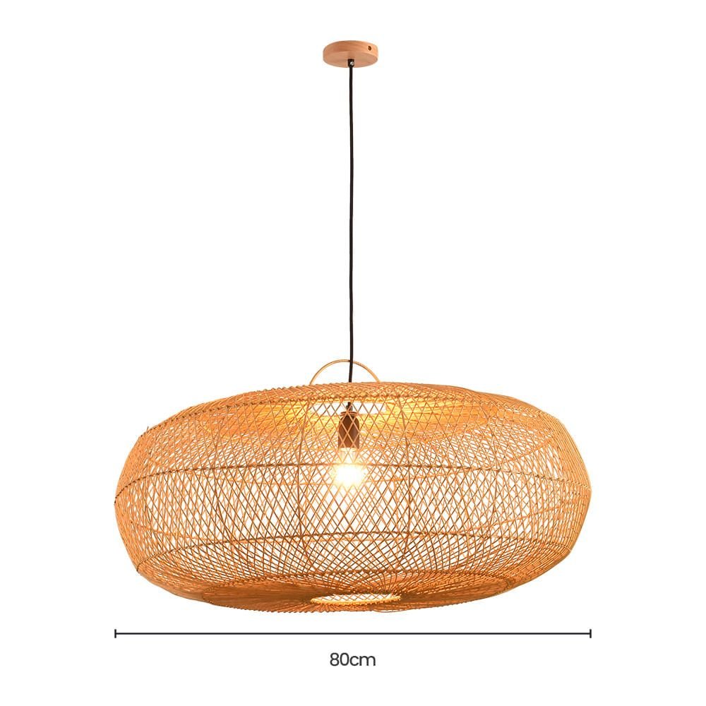 Lustre Pendente Skylight Ôtaki 4047 G Rattan E27 Bivolt