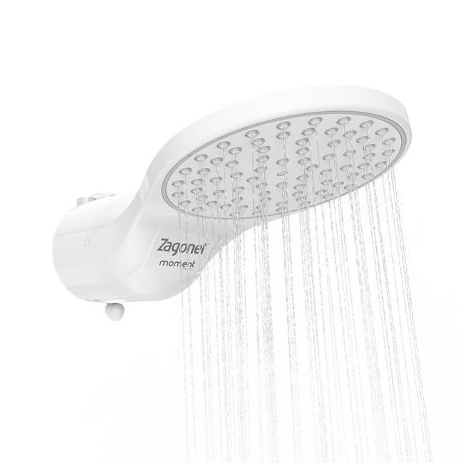 Chuveiro Zagonel Moment 4 Temperaturas Branco