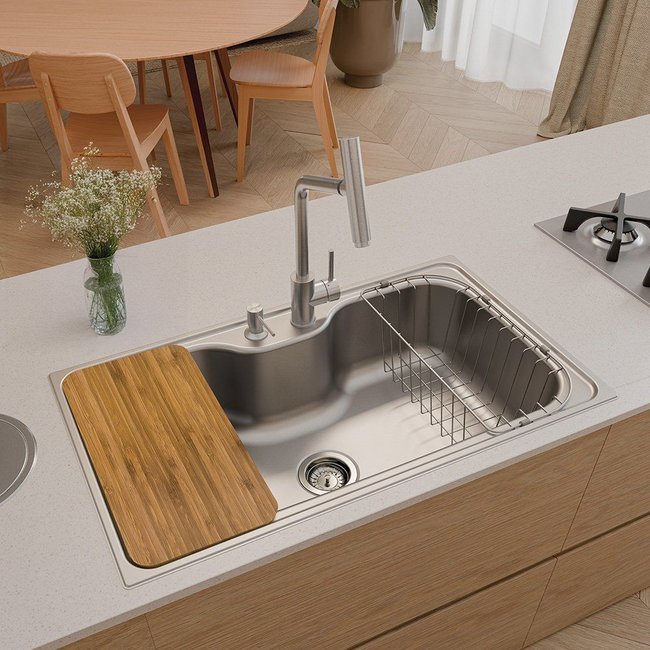 Cuba Tramontina Morgana Maxi 78 FX 86x50 93801182 Aço Inox
