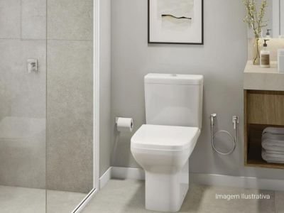 Vasoclean Vaso Sanitário com Caixa Acoplada Deca Clean KP.460.17 Branco