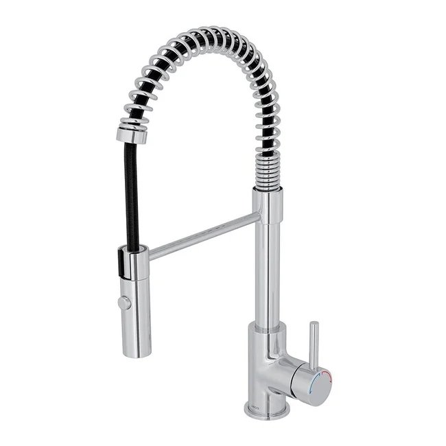 torneira misturador monocomando deca spin one gourmet 2253 c de bancada cromada 1